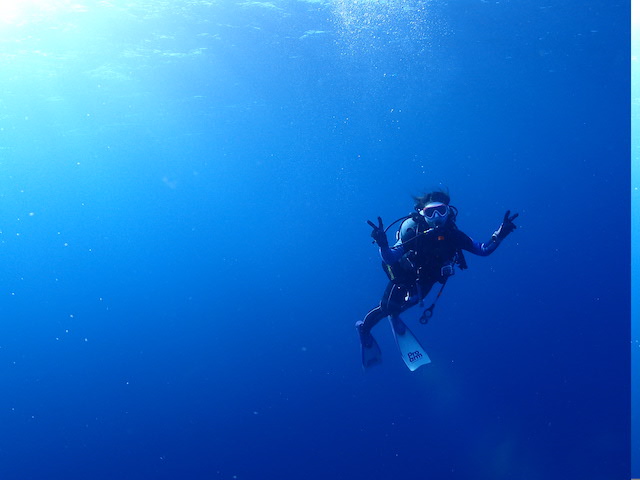 オールドリフトでアグレッシブダイビング🐟【R-MATES Okinawa Diving Club】