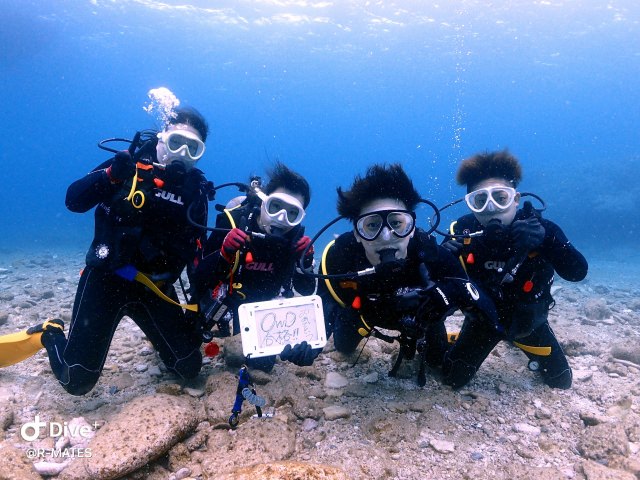ニューダイバー誕生☆【R-MATES Okinawa Diving Club】