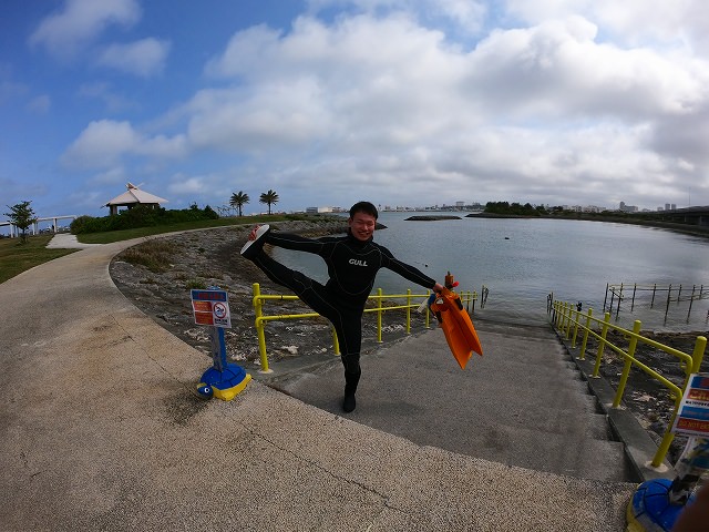 北海道からお越しいただきました！オープンウォーターダイバー講習初日【R-MATES Okinawa Diving Club】