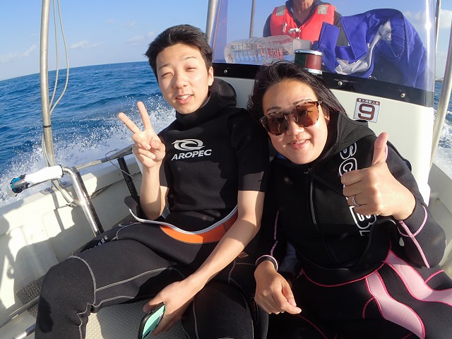 久々の再会！大きくなりましたね(^^)/【R-MATES Okinawa Diving Club】